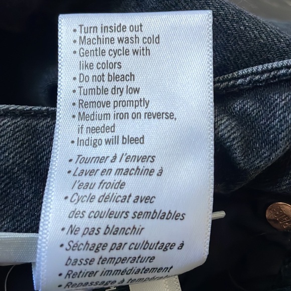 Paige Jeans, size 29, color black wash - Picture 6 of 10